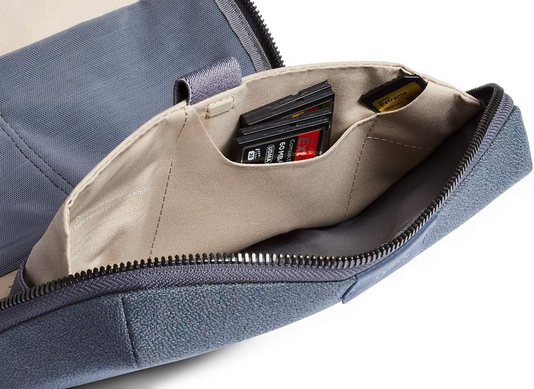 Bellroy Tech Kit (Tech Accessories Organizer Pouch, Zipper Closure Design, Stores Power Bank, Phone Charger, Cables & More, Internal)