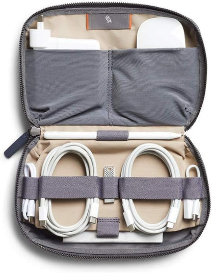 Bellroy Tech Kit (Tech Accessories Organizer Pouch, Zipper Closure Design, Stores Power Bank, Phone Charger, Cables & More, Internal)