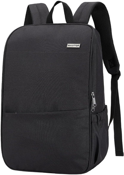 Deep Storage Laptop Backpack Business Anti-Theft Backpacks[Water Resistant] College Computer Bookbag Fits 15 Inch Laptop Black
