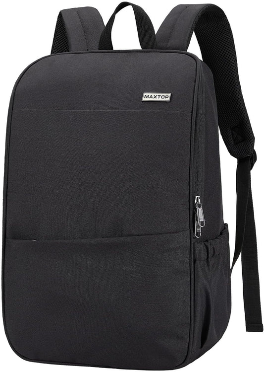Deep Storage Laptop Backpack Business Anti-Theft Backpacks[Water Resistant] College Computer Bookbag Fits 15 Inch Laptop Black